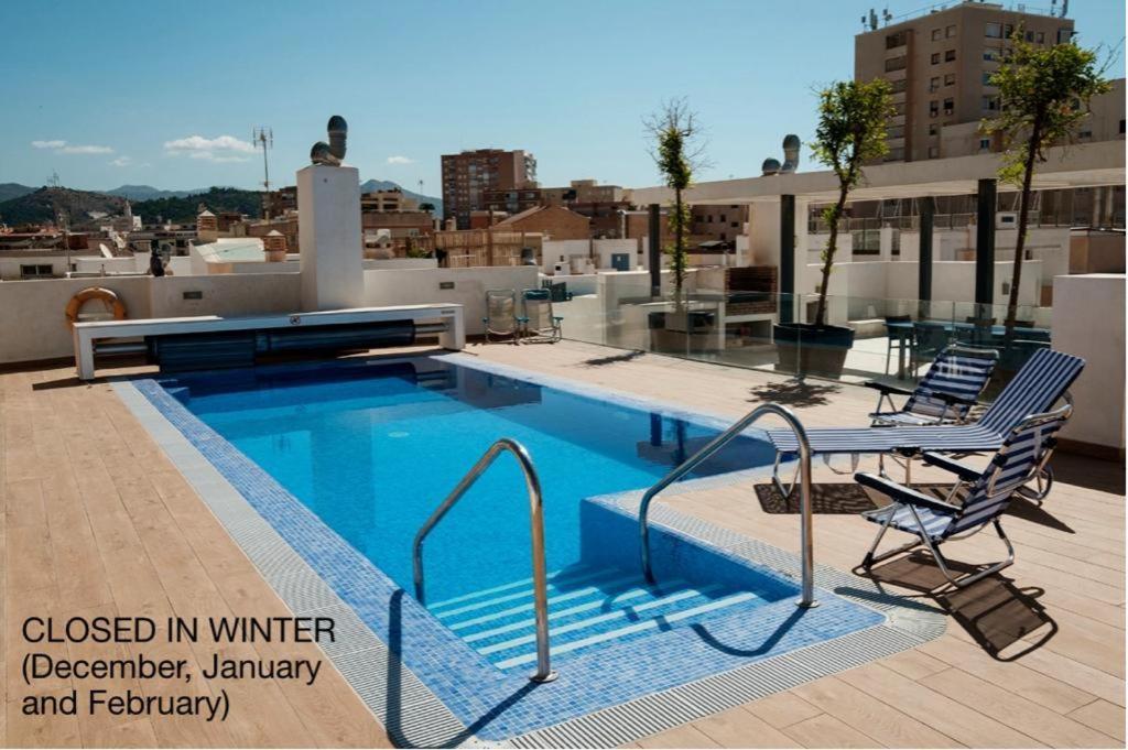 Apartamento Deluxe Con Piscina, Terraza & Parking Μάλαγα Εξωτερικό φωτογραφία